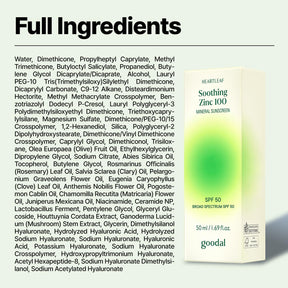 [GOODAL] Heartleaf Soothing Zinc 100 Mineral Sunscreen SPF 50