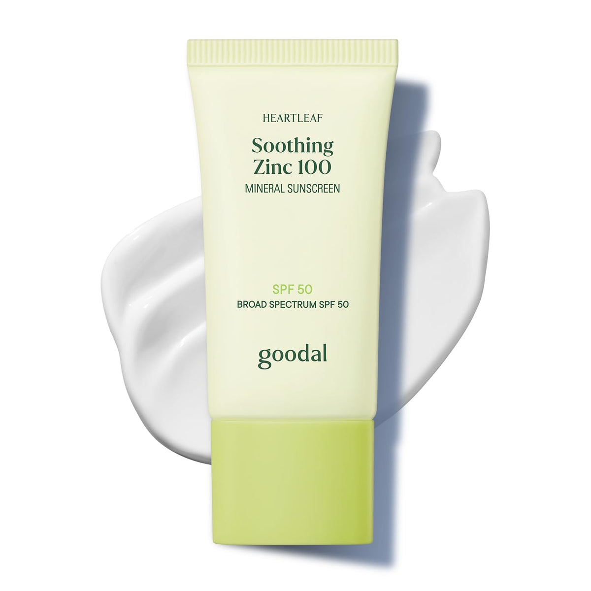 [GOODAL] Heartleaf Soothing Zinc 100 Mineral Sunscreen SPF 50 - CLUB CLIO