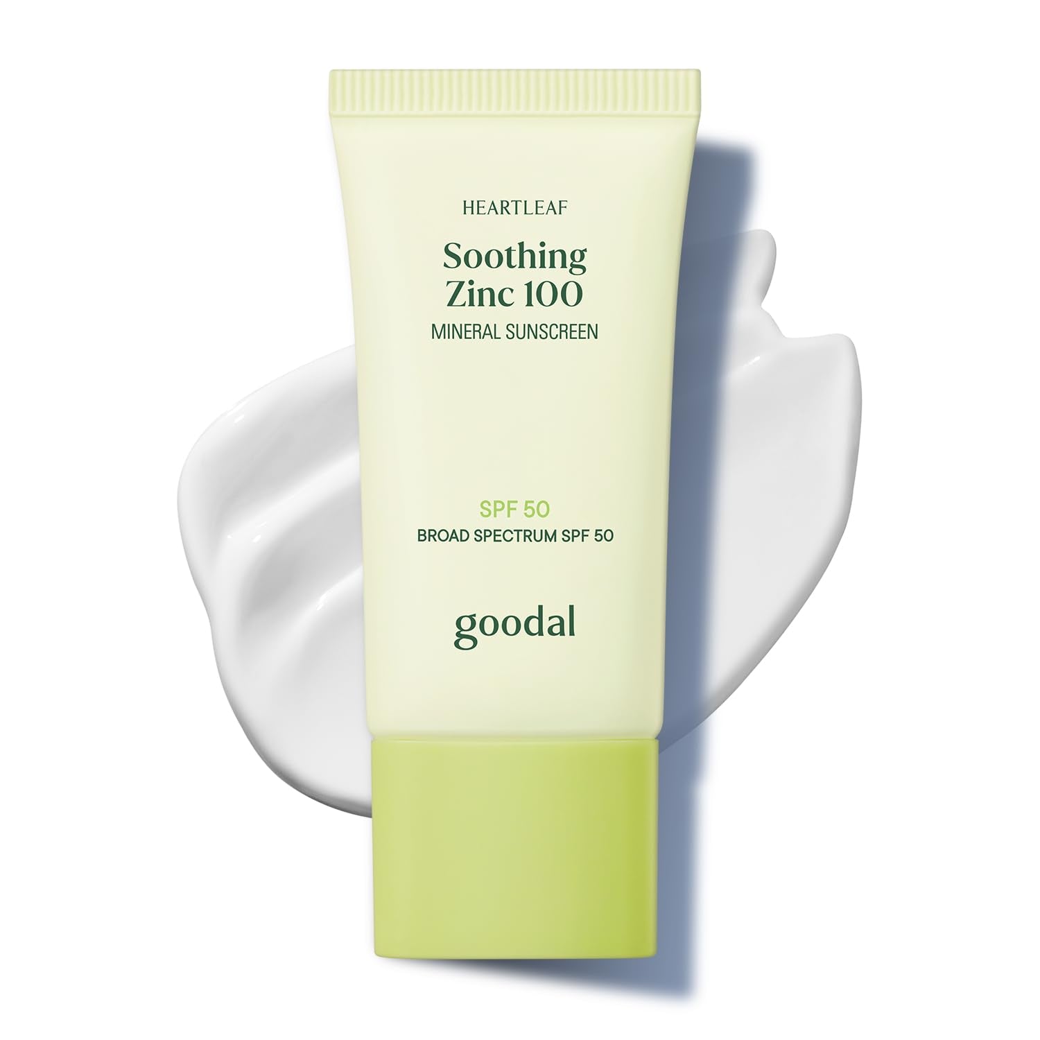 [GOODAL] Heartleaf Soothing Zinc 100 Mineral Sunscreen SPF 50