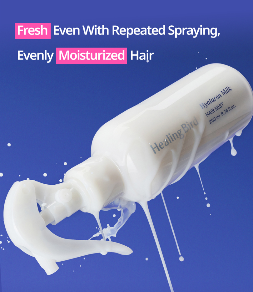 [HEALINGBIRD] Hyaluron Milk Hair Mist - CLUB CLIO