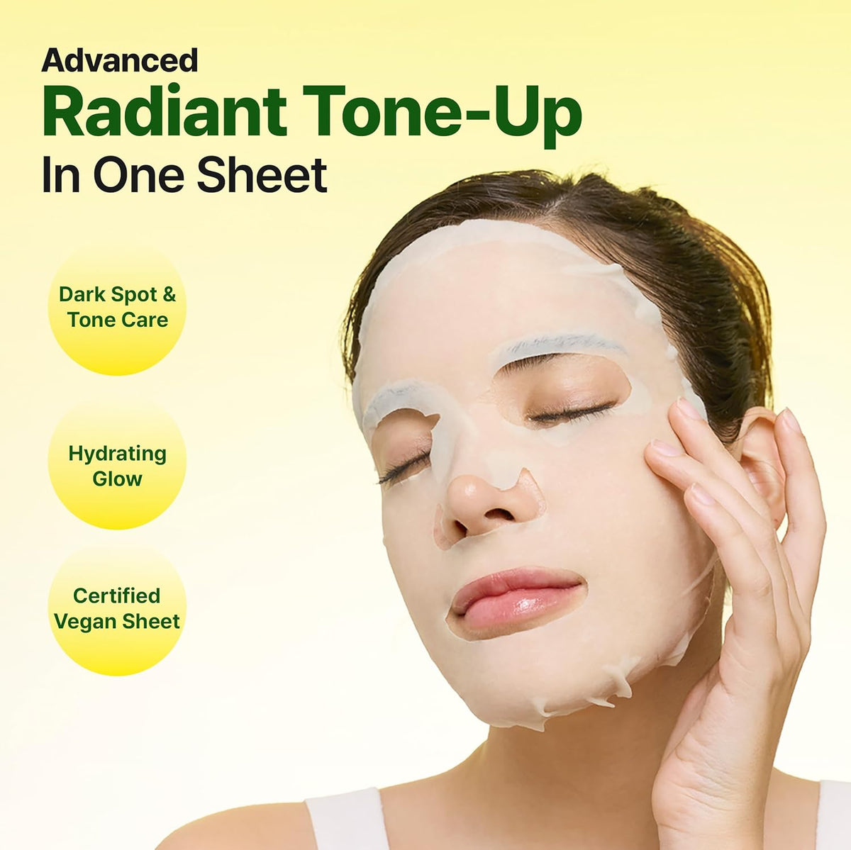 [GOODAL] Green Tangerine Vita C Dark Spot Care Serum Sheet Mask(5ea) [Advanced Ver.] - CLUB CLIO