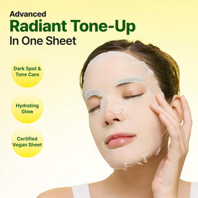 [GOODAL] Green Tangerine Vita C Dark Spot Care Serum Sheet Mask(5ea) [Advanced Ver.] - CLUB CLIO