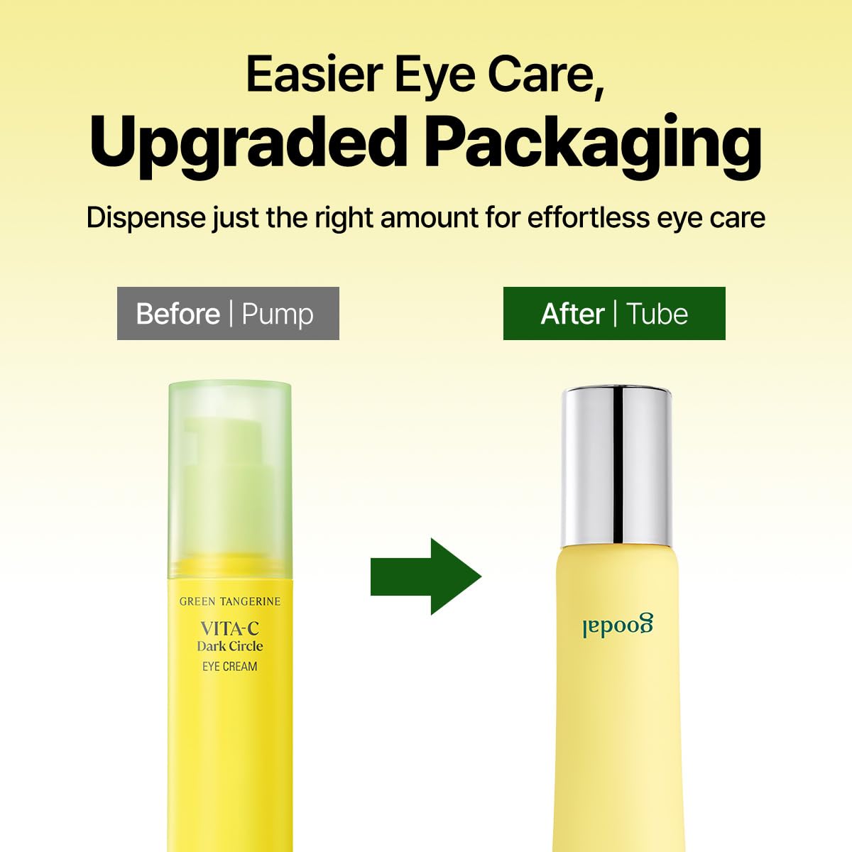 [GOODAL] Green Tangerine Vitamin C Dark Circle Eye Cream - CLUB CLIO