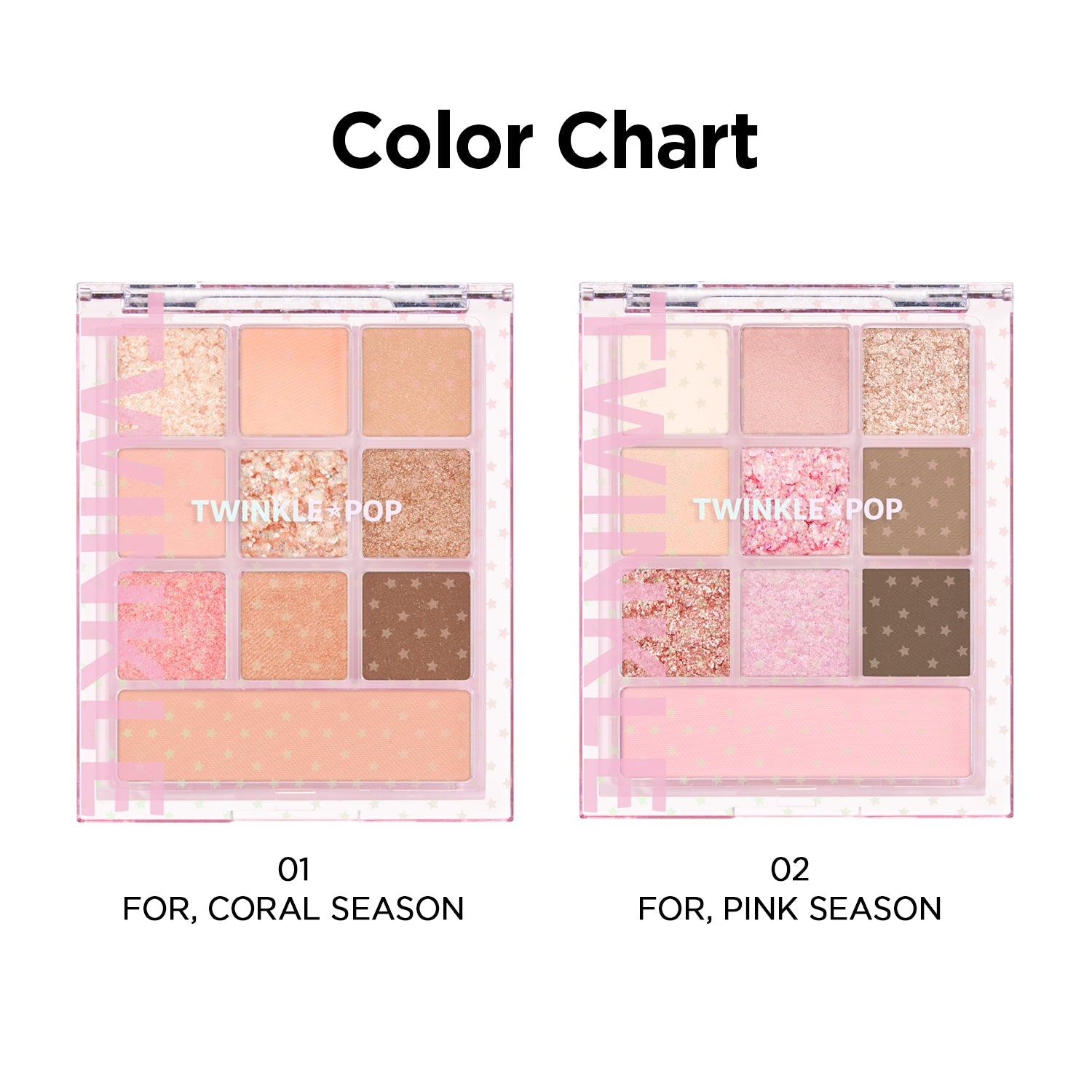 [TWINKLEPOP] Pearl Gradation All Over Palette - CLUB CLIO