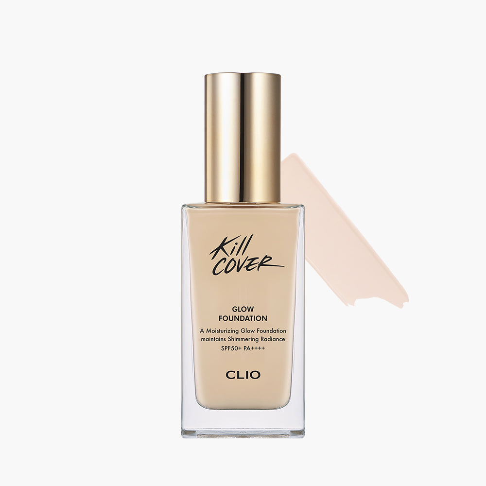 [CLIO] Kill Cover Glow Foundation (+Brush) - CLUB CLIO