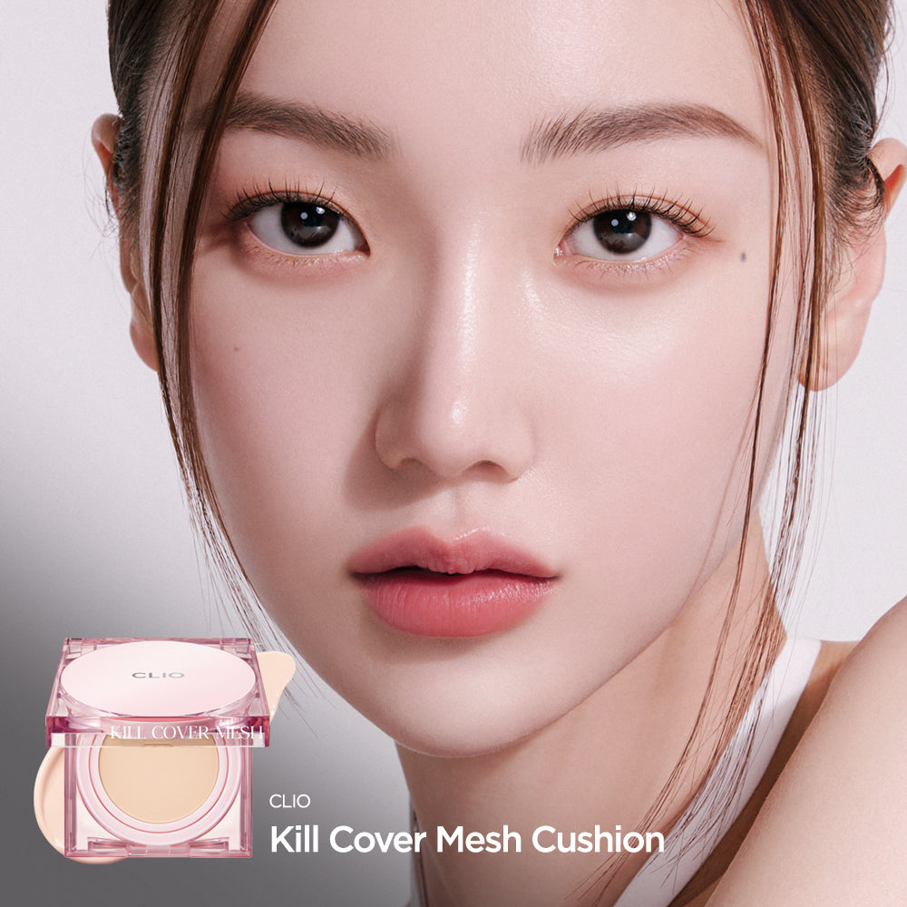 [CLIO] Kill Cover Mesh Glow Cushion Set (+Refill) - CLUB CLIO