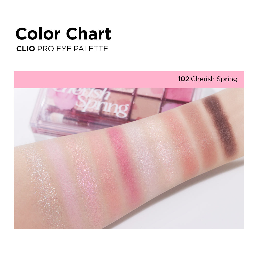 [CLIO] Pro Eye Palette - Cherish Spring