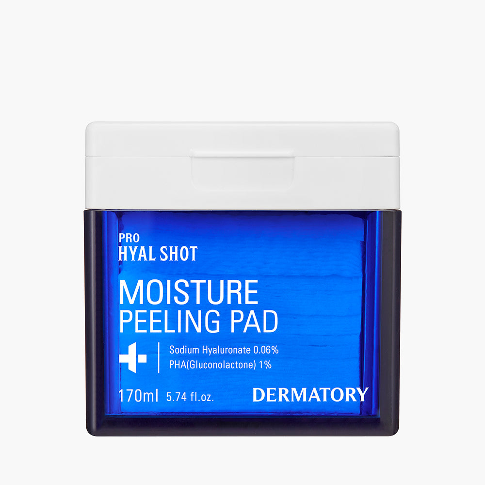 [DERMATORY] Pro Hyal Shot Moisture Peeling Pad (65 Sheets) - CLUB CLIO