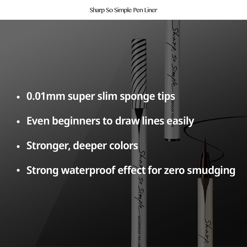 [CLIO] Sharp So Simple Waterproof Pen Liner - CLUB CLIO
