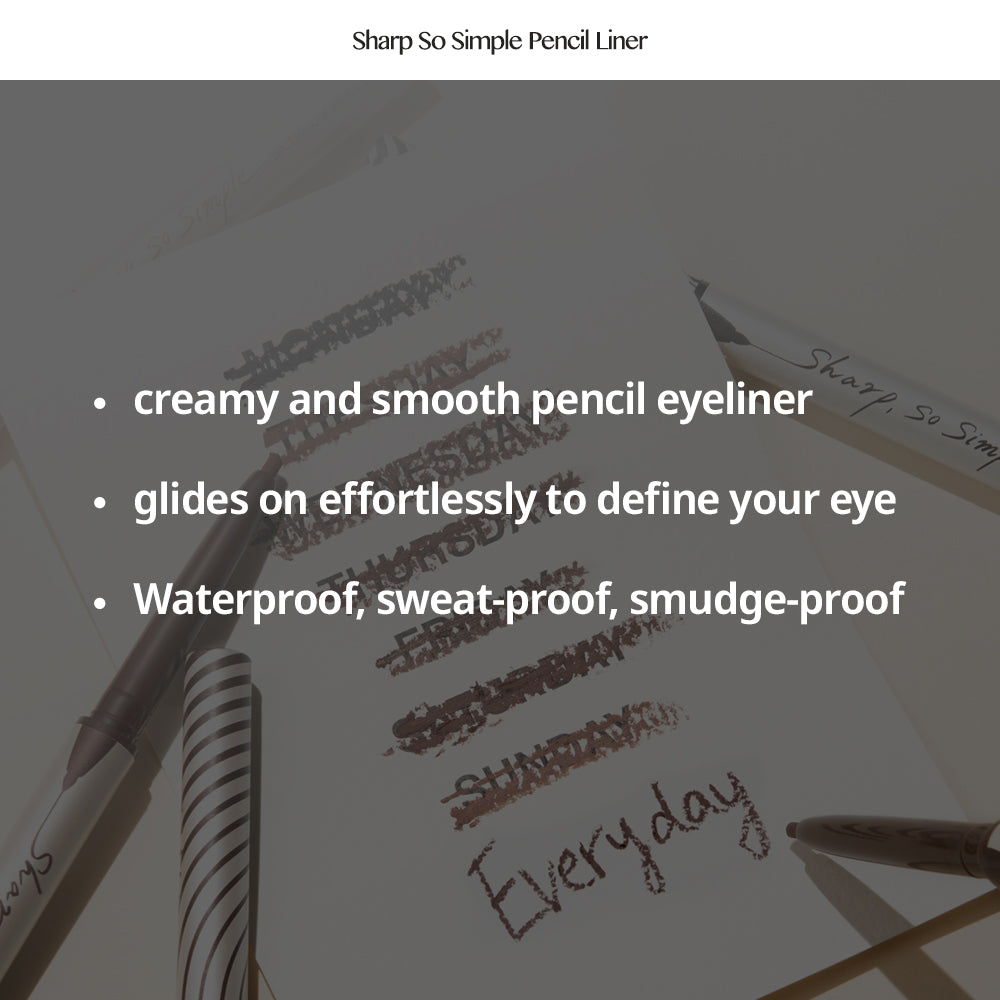 [CLIO] Sharp So Simple Pencil Liner - CLUB CLIO